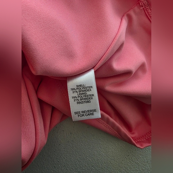 Versona Soft Hot Pink High Neck Tank Top Y2K Barbiecore Preppy Minimalist  XS - Picture 5 of 7